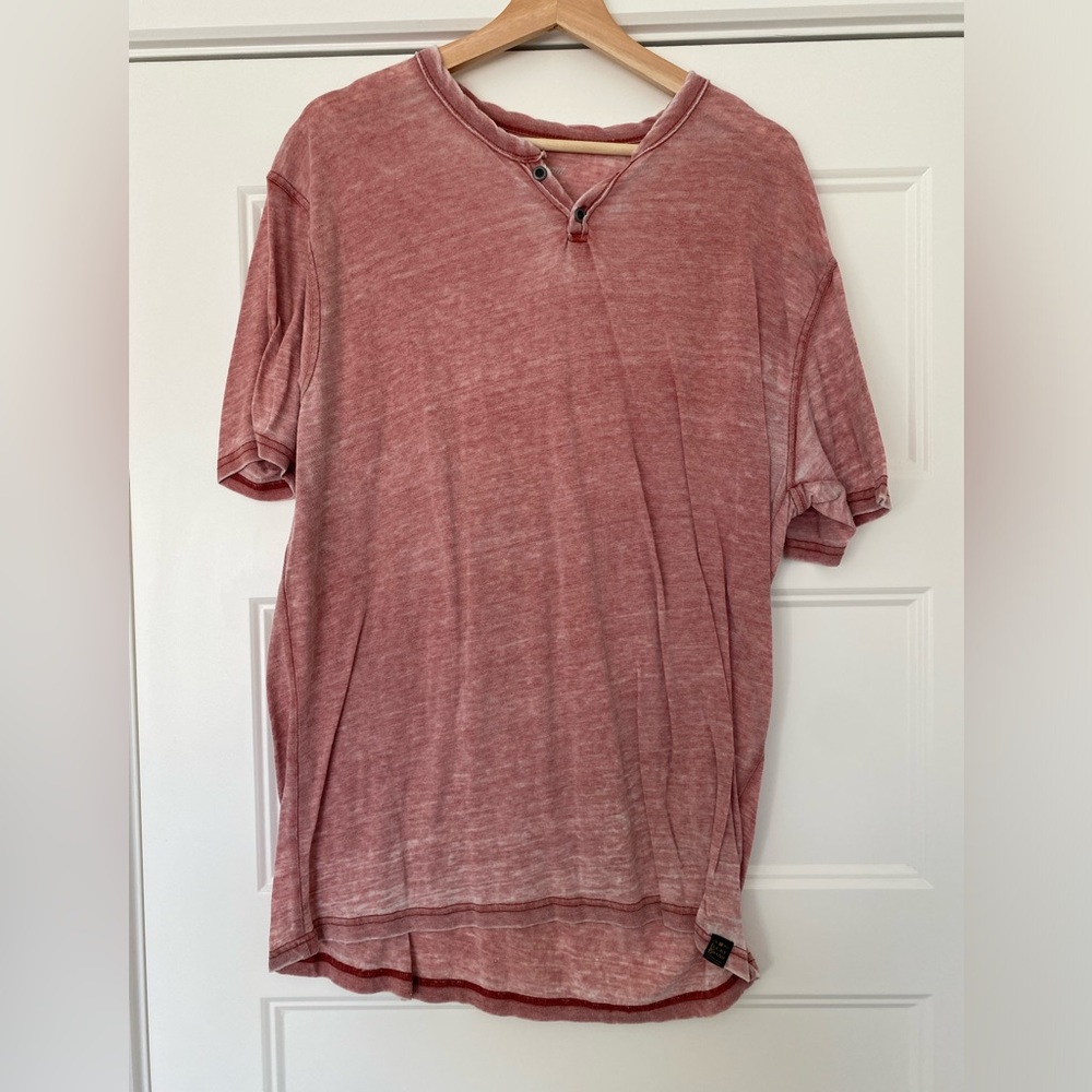 Lucky Brand Burnout Henley XL Men’s